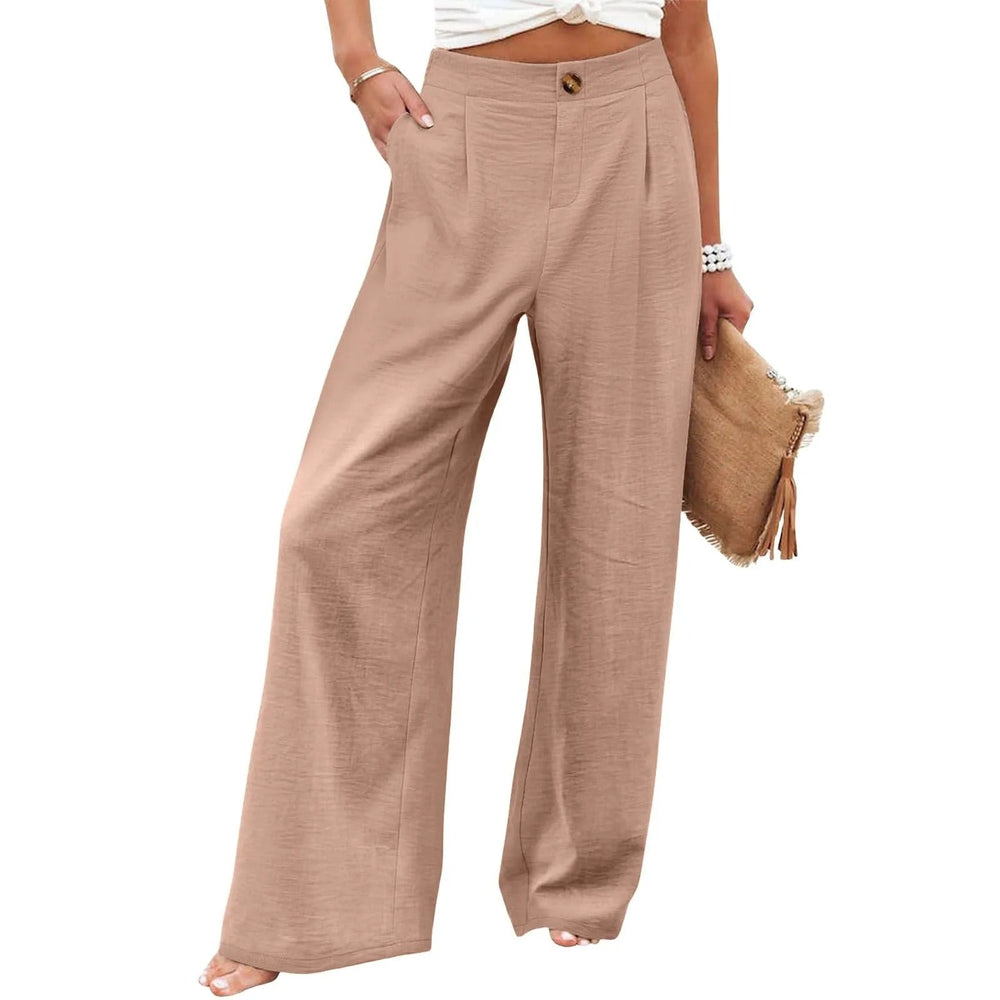 High-Waisted Wide-Leg Pants for Women