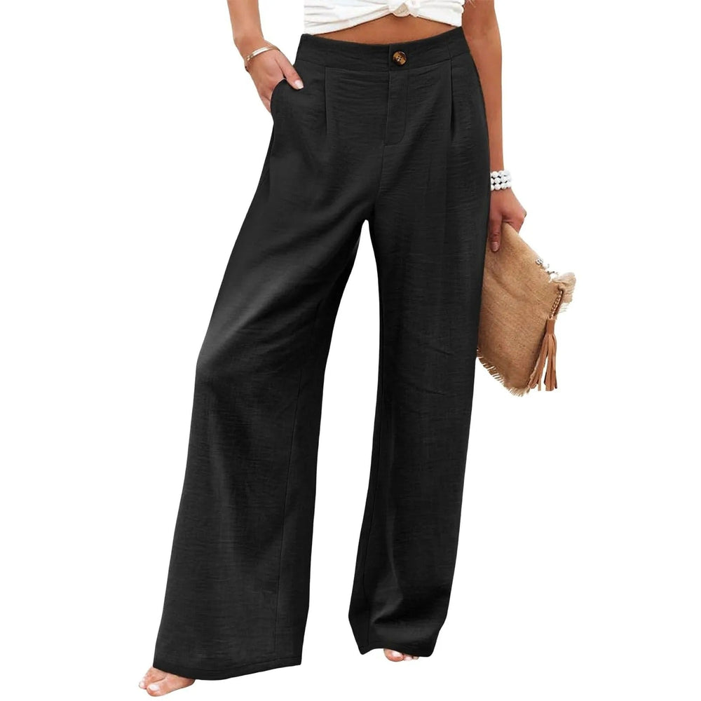 High-Waisted Wide-Leg Pants for Women