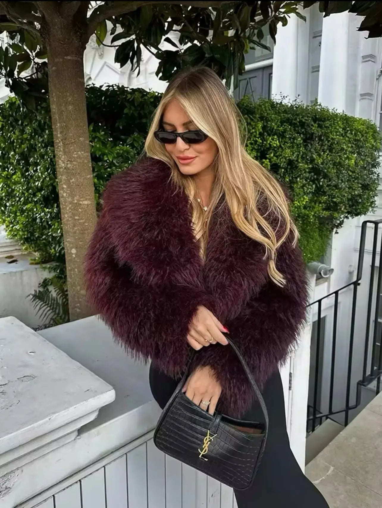 Faux fur Winterjas voor Vrouwen Zacht en Warm