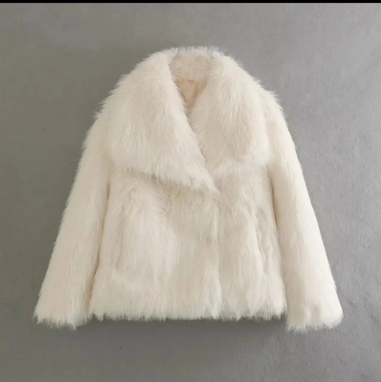 Faux fur Winterjas voor Vrouwen Zacht en Warm