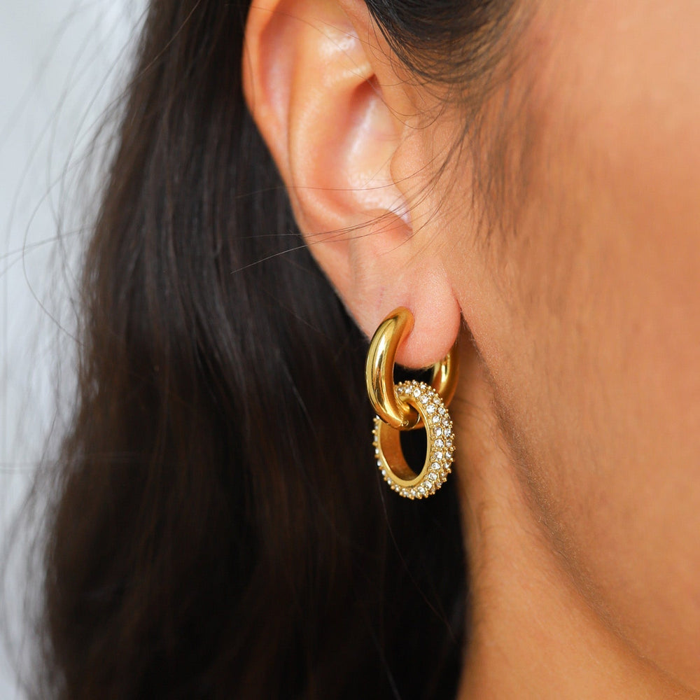 Juul - Boucles d'oreilles dorées