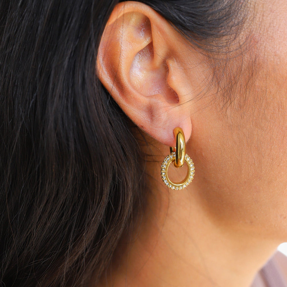 Juul - Boucles d'oreilles dorées