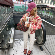 Puck - Veste matelassée intermédiaire à imprimé coloré
