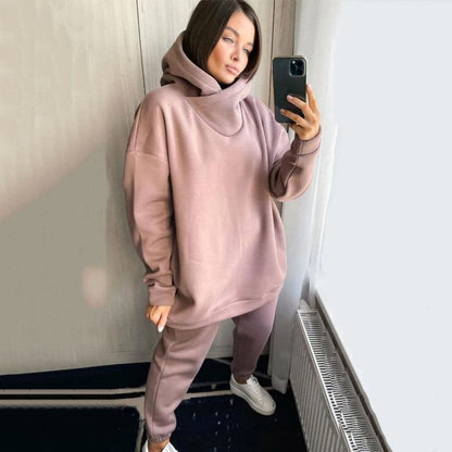 Oversized Hoodie en Joggingbroek Loungewear Set voor Dames