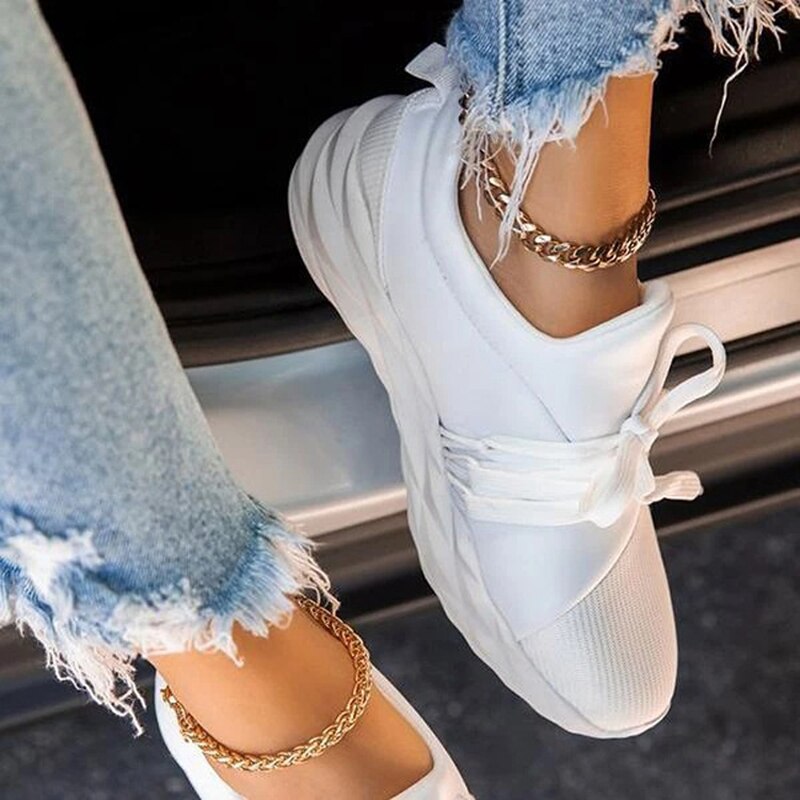 Lichtgewicht Sneakers Met Flexibele Zool Voor Dames