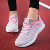 Sportieve Sneakers Met Ademend Mesh Voor Dames