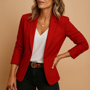 Haven | Elegant & Tailored Black Blazer for Women – Slim Fit One Button Design 0