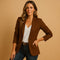 Haven | Elegant & Tailored Black Blazer for Women – Slim Fit One Button Design 4