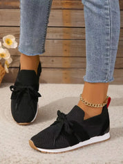 Hazel Shoes | Mesh Lace-Up Comfy Sneakers