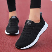 Sportieve Sneakers Met Ademend Mesh Voor Dames