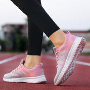 Sportieve Sneakers Met Ademend Mesh Voor Dames