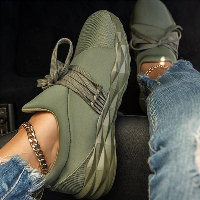 Lichtgewicht Sneakers Met Flexibele Zool Voor Dames