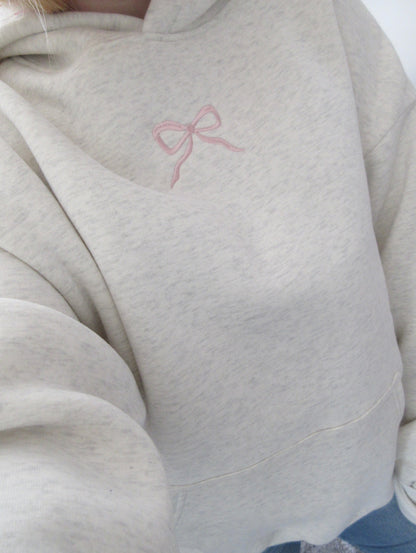 Yvonne - Oversized hoodie met strik