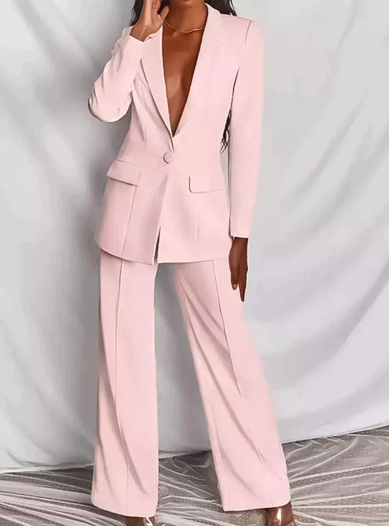 Fenna - Elegant pak met blazer en broek
