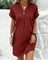 Jonelle Dress | Short Sleeve V-Neck Summer Dress