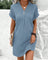 Jonelle Dress | Short Sleeve V-Neck Summer Dress