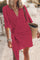 Katherine Dress | Knotted Wrap Mini Dress