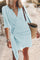 Katherine Dress | Knotted Wrap Mini Dress