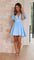 Kenley Dress | Short Puff Sleeves Mini Dress