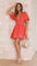 Kenley Dress | Short Puff Sleeves Mini Dress