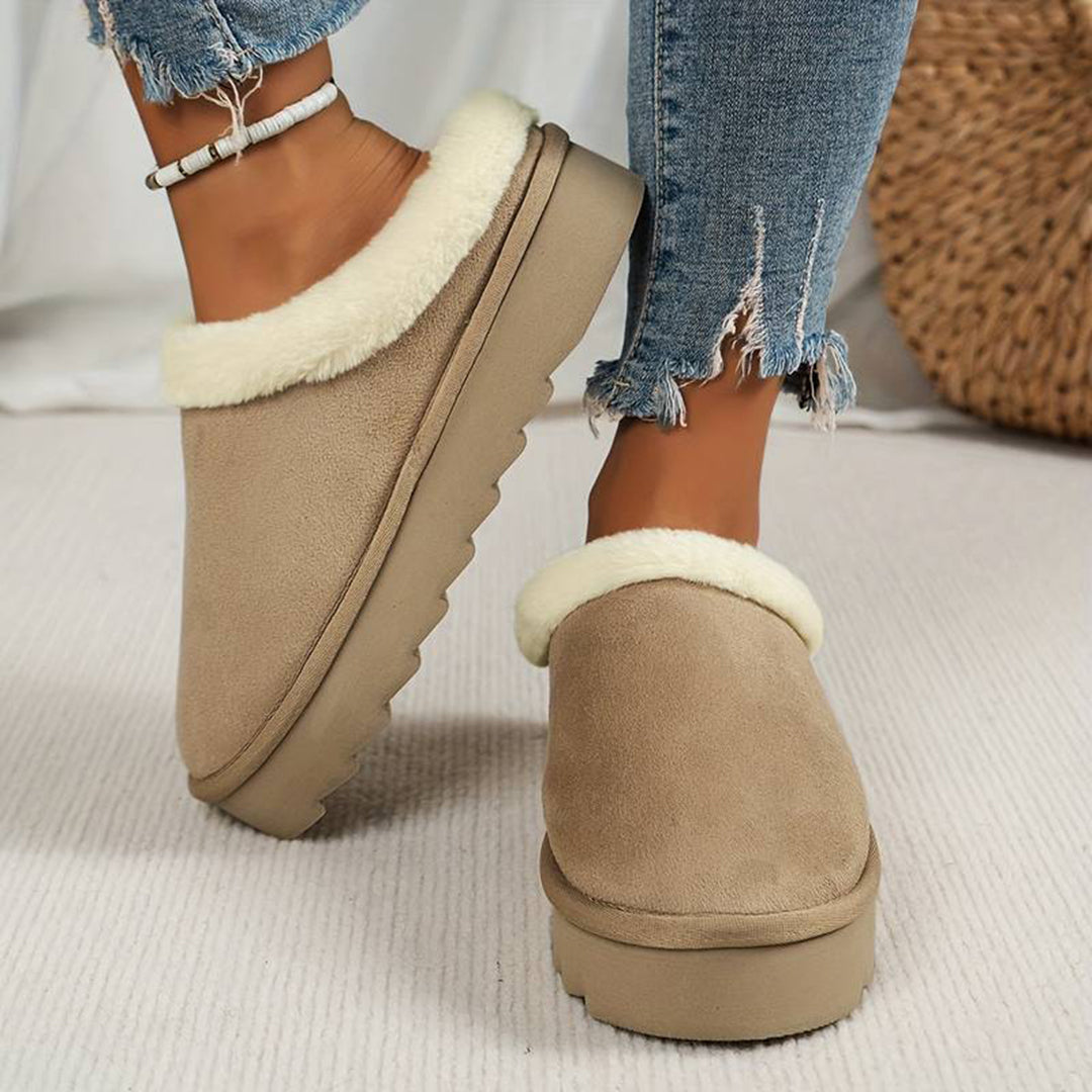 Warme Winterpantoffels Met Antislip Zool En Zachte Voering Voor Vrouwen