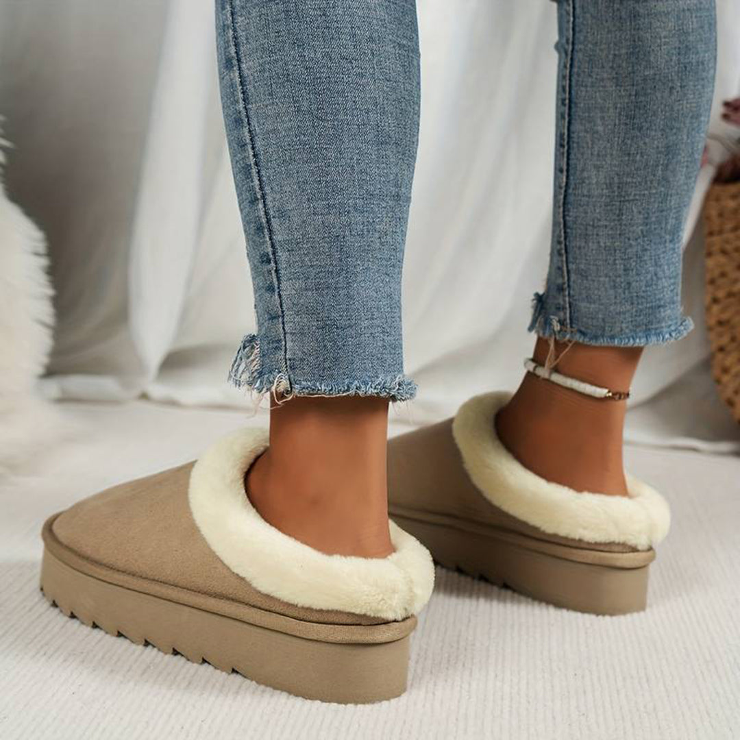 Warme Winterpantoffels Met Antislip Zool En Zachte Voering Voor Vrouwen