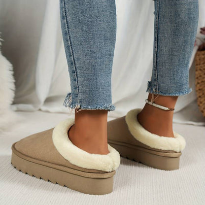 Warme Winterpantoffels Met Antislip Zool En Zachte Voering Voor Vrouwen