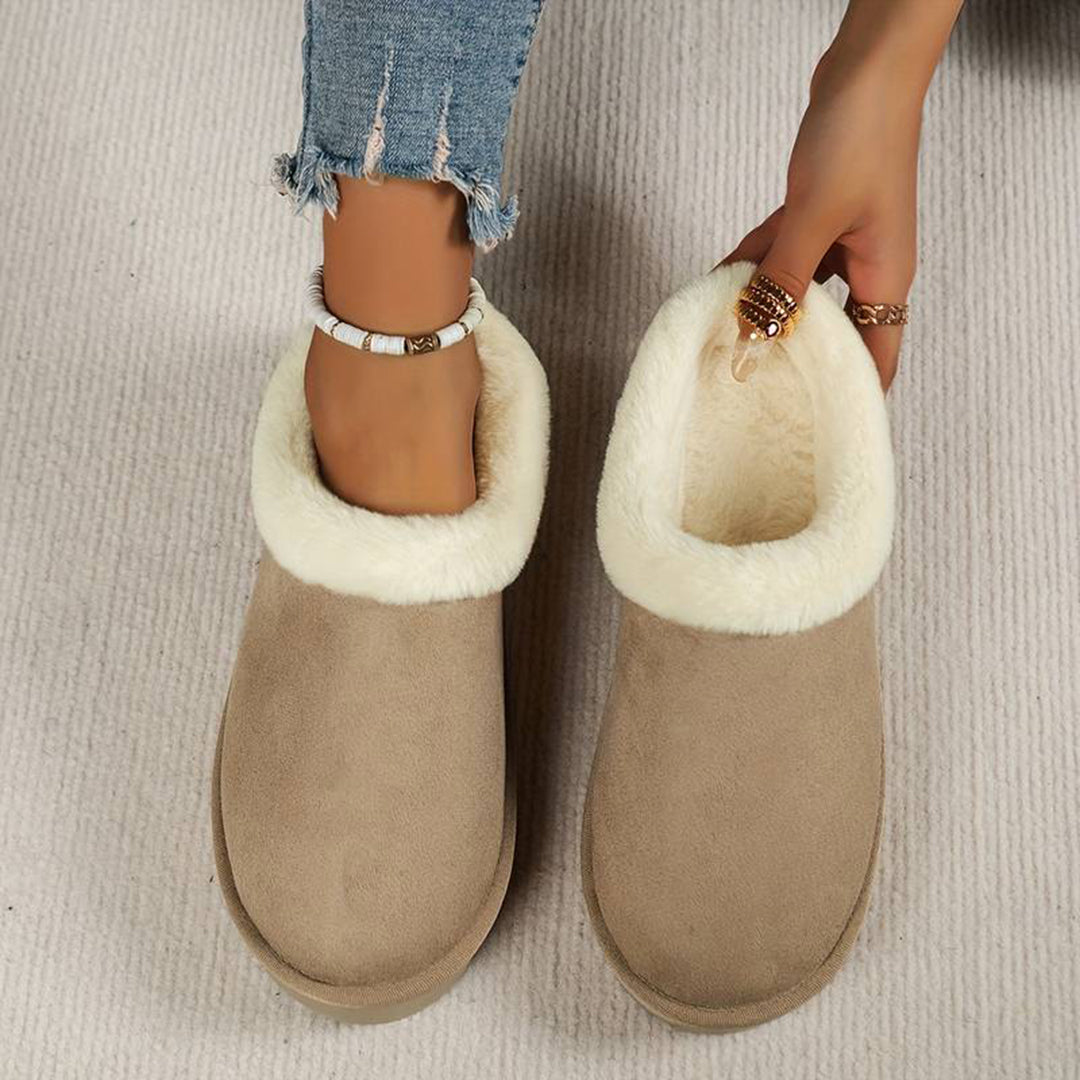 Warme Winterpantoffels Met Antislip Zool En Zachte Voering Voor Vrouwen