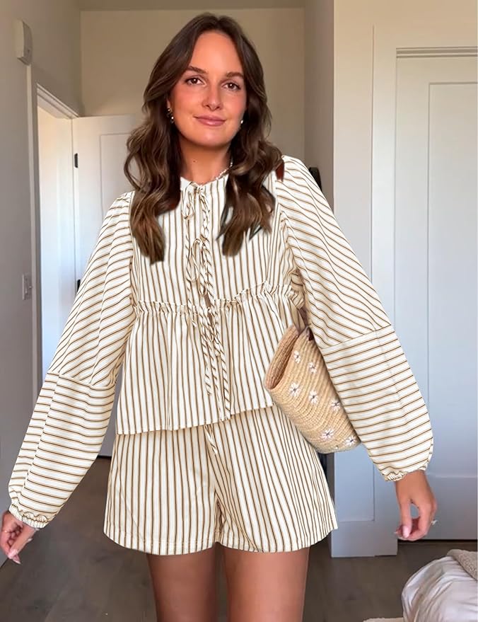 Selena - Zomerse sets met strepen