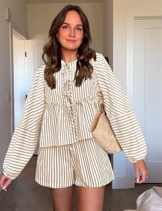 Selena - Zomerse sets met strepen