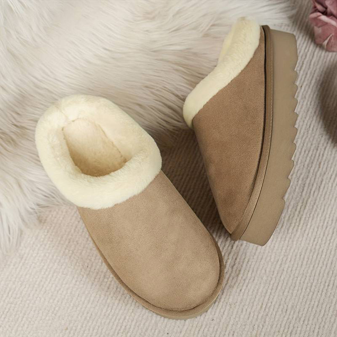 Warme Winterpantoffels Met Antislip Zool En Zachte Voering Voor Vrouwen