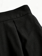 Tijdloze Maxi Rok Met Hoge Taille En Soepel Vallende Plooien