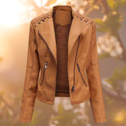 Lederjacke Damen | Elegant & Zeitloses Design 4