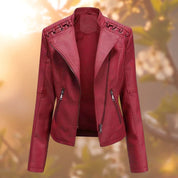 Lederjacke Damen | Elegant & Zeitloses Design 5