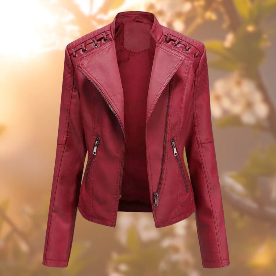 Lederjacke Damen | Elegant & Zeitloses Design 5
