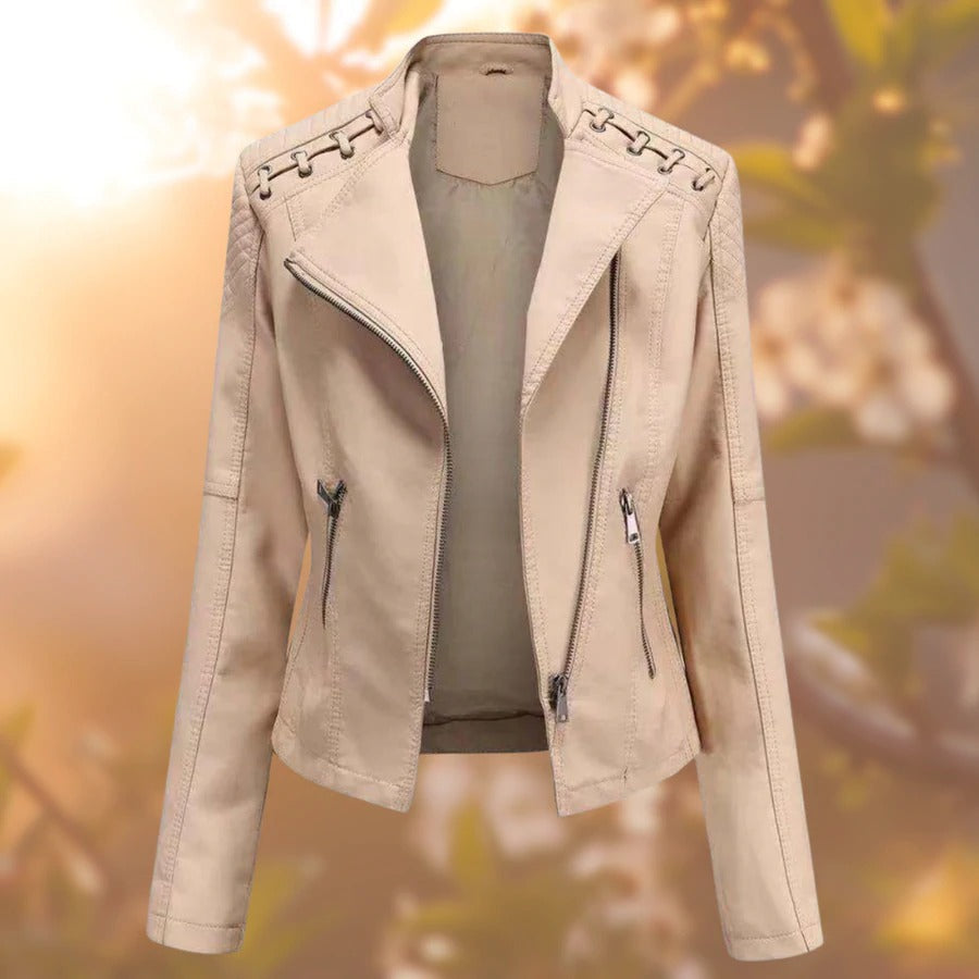 Lederjacke Damen | Elegant & Zeitloses Design 6