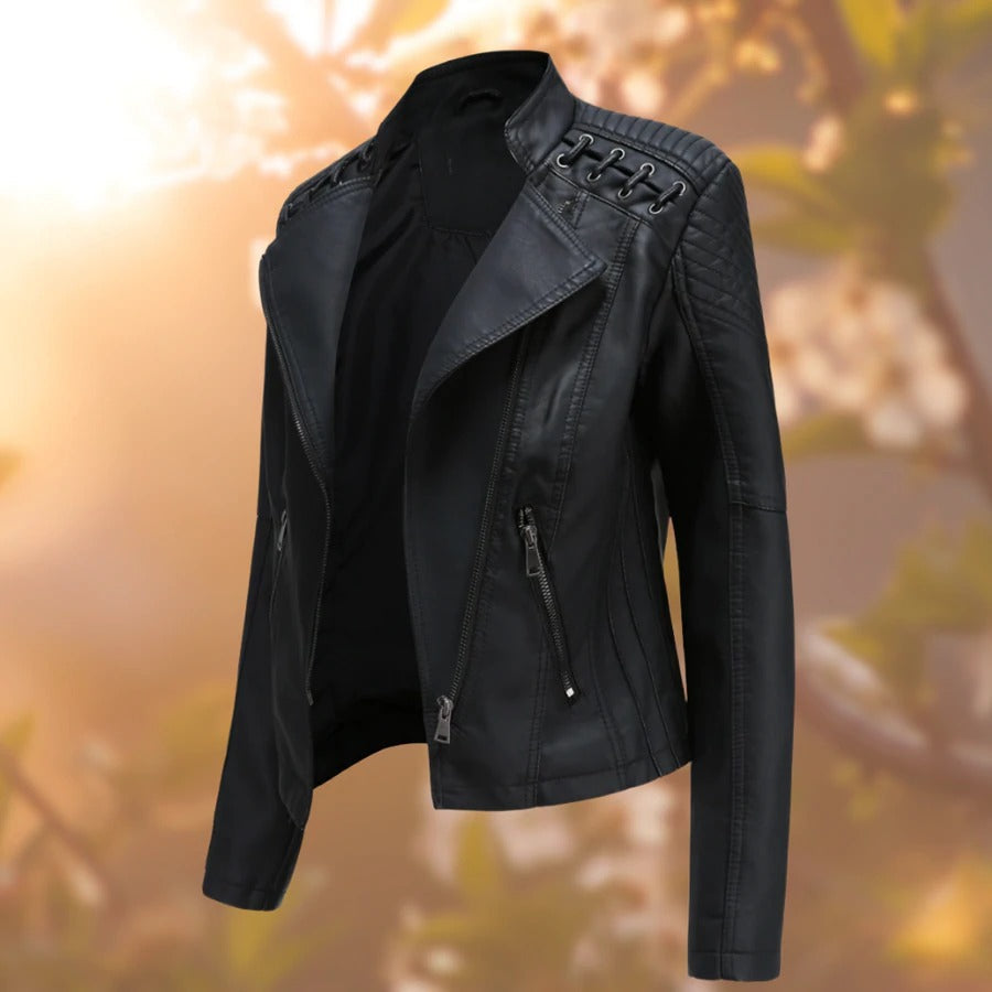 Lederjacke Damen | Elegant & Zeitloses Design 1