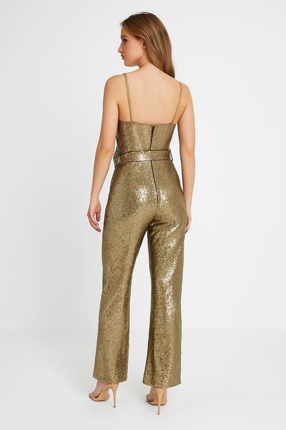 Lexi - Glamoureuze jumpsuit met pailletten