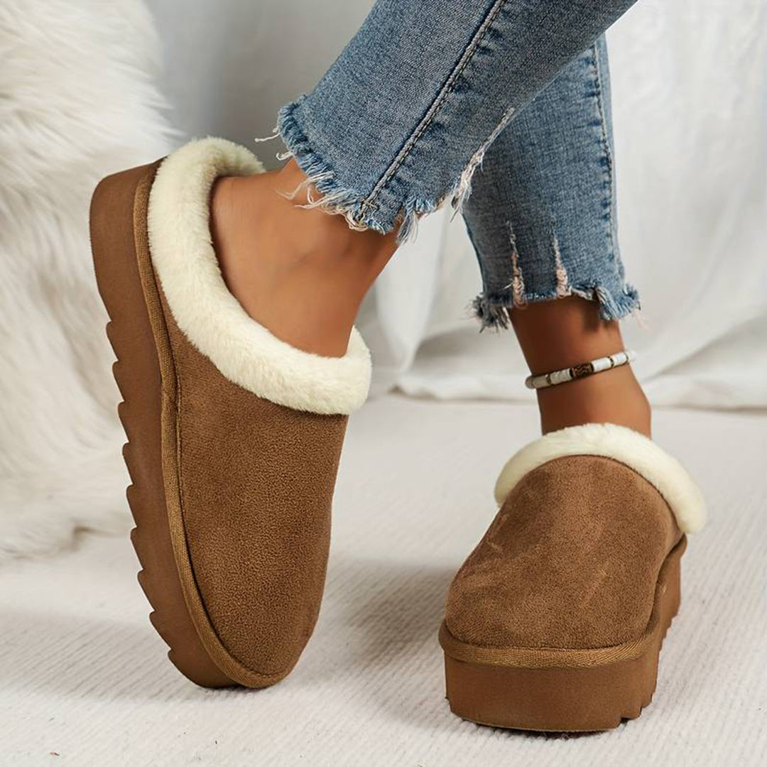 Warme Winterpantoffels Met Antislip Zool En Zachte Voering Voor Vrouwen