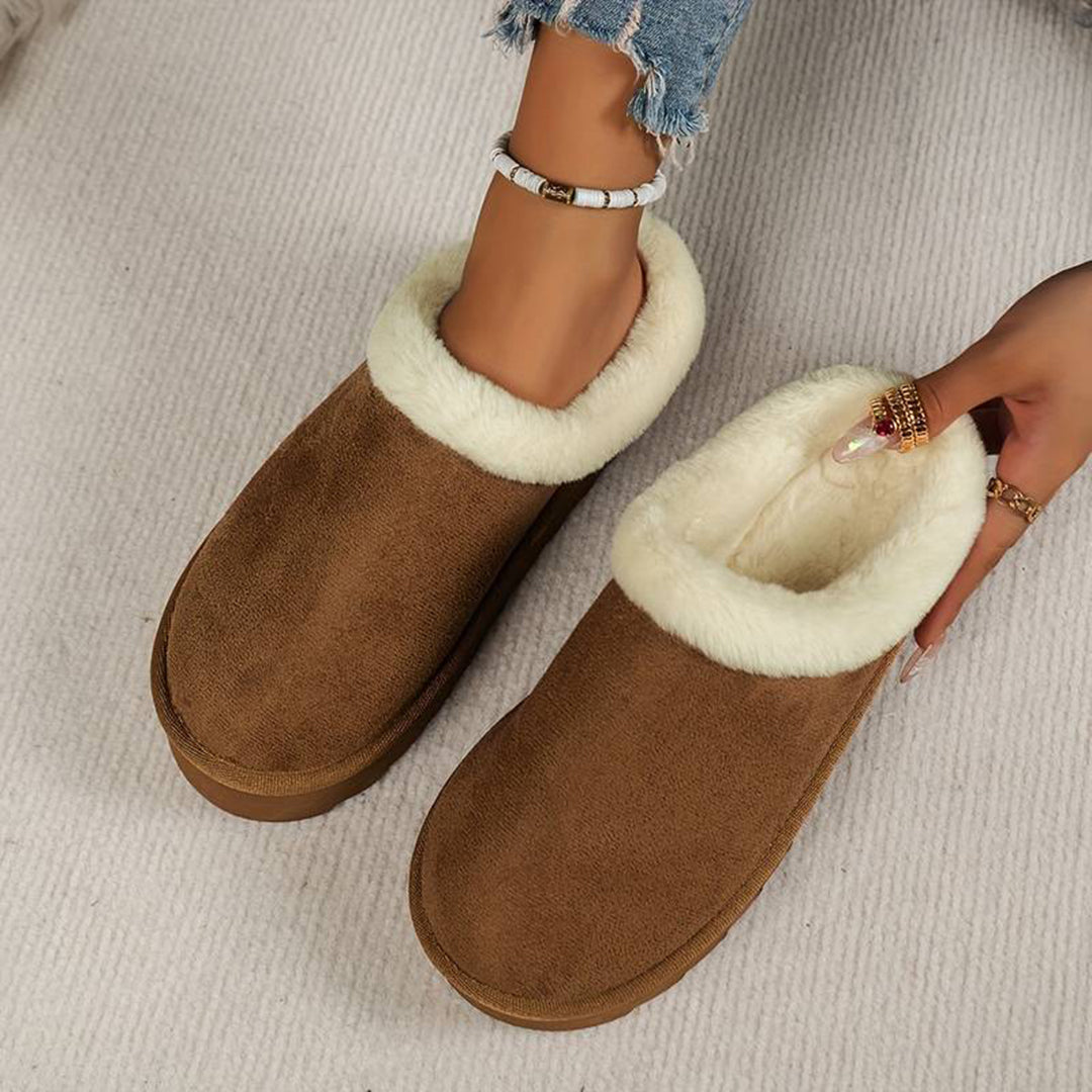 Warme Winterpantoffels Met Antislip Zool En Zachte Voering Voor Vrouwen