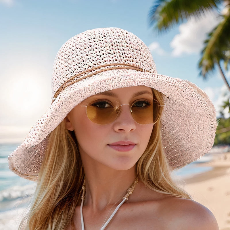 Linde - Sun hat with wide brim
