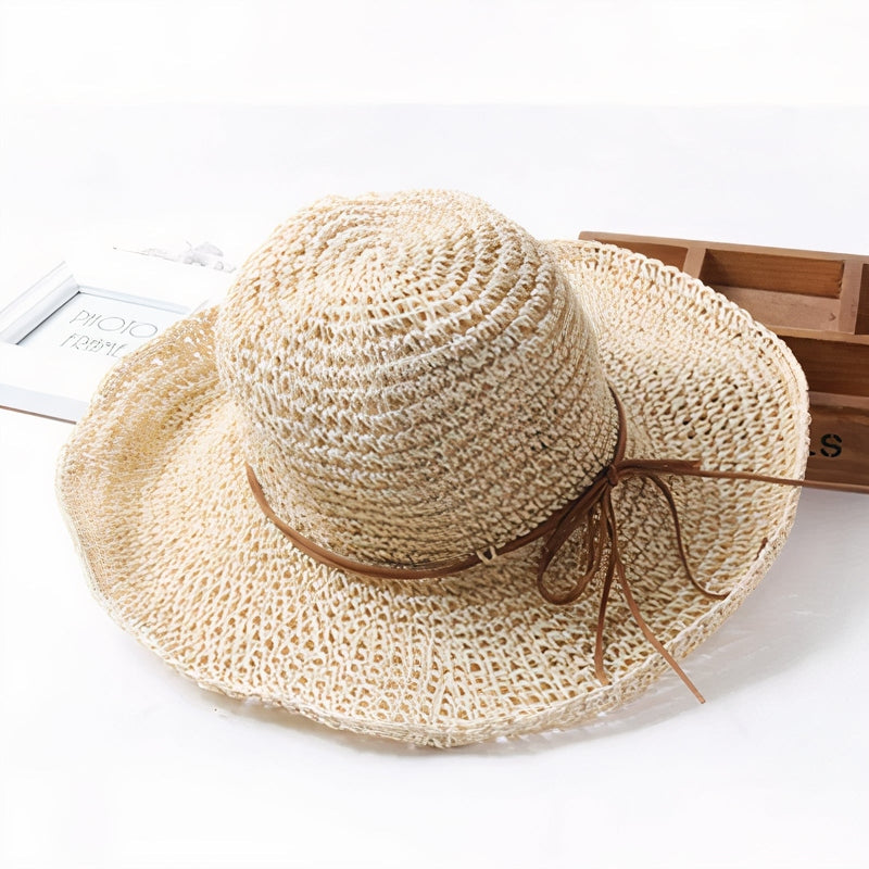 Linde - Sun hat with wide brim