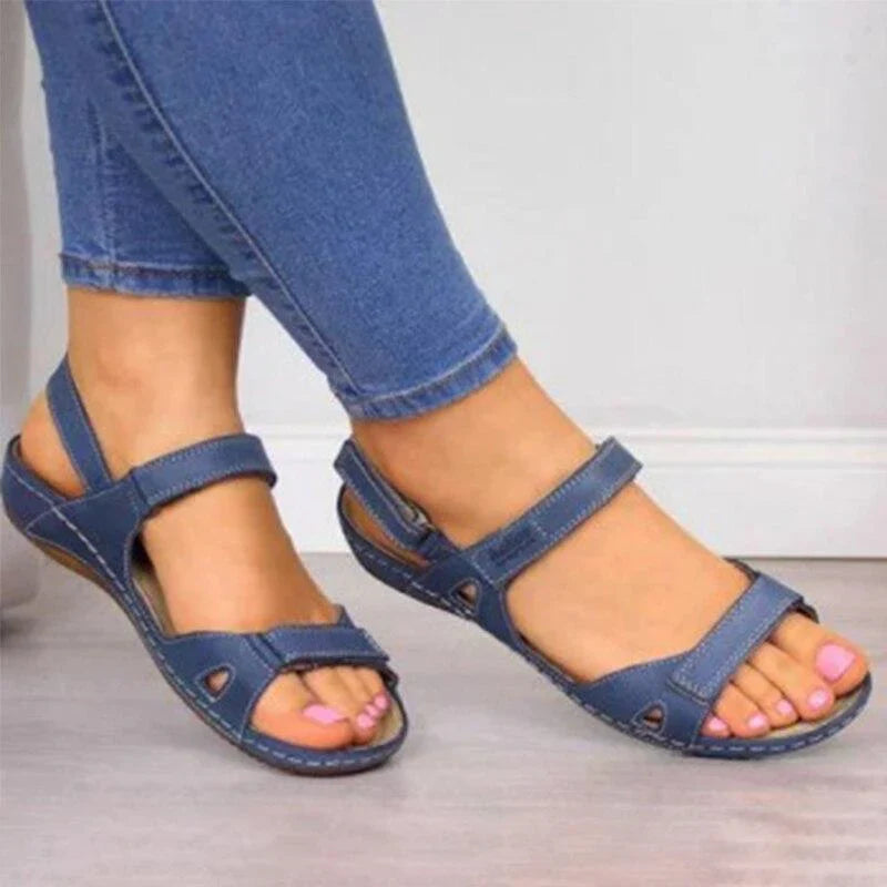 Marla Sandals | Open Toe Adjustable Straps Sandals