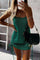 Minna Dress | Drawstring Back Strap Mini Dress