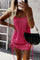 Minna Dress | Drawstring Back Strap Mini Dress