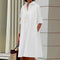 Misty Dress| Solid Color Long Sleeve Button-Down Polo Dress