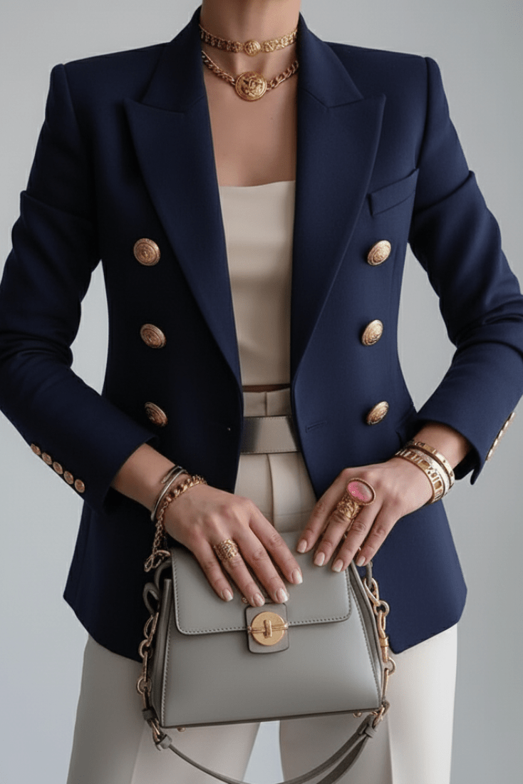 Modern Tailored Blazer for Versatile Style and Sophisticated Elegance 1