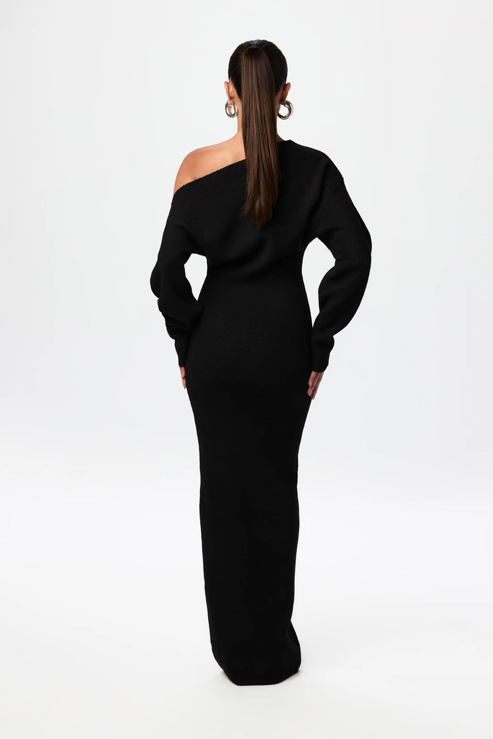 Florine - Robe maxi épaules dénudées