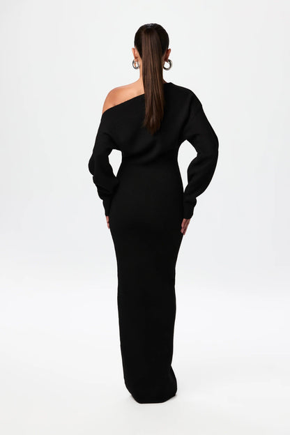 Florine - Off-shoulder maxi jurk
