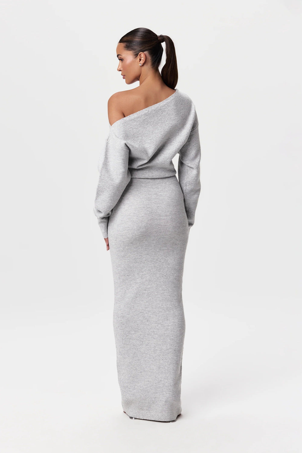 Florine - Robe maxi épaules dénudées